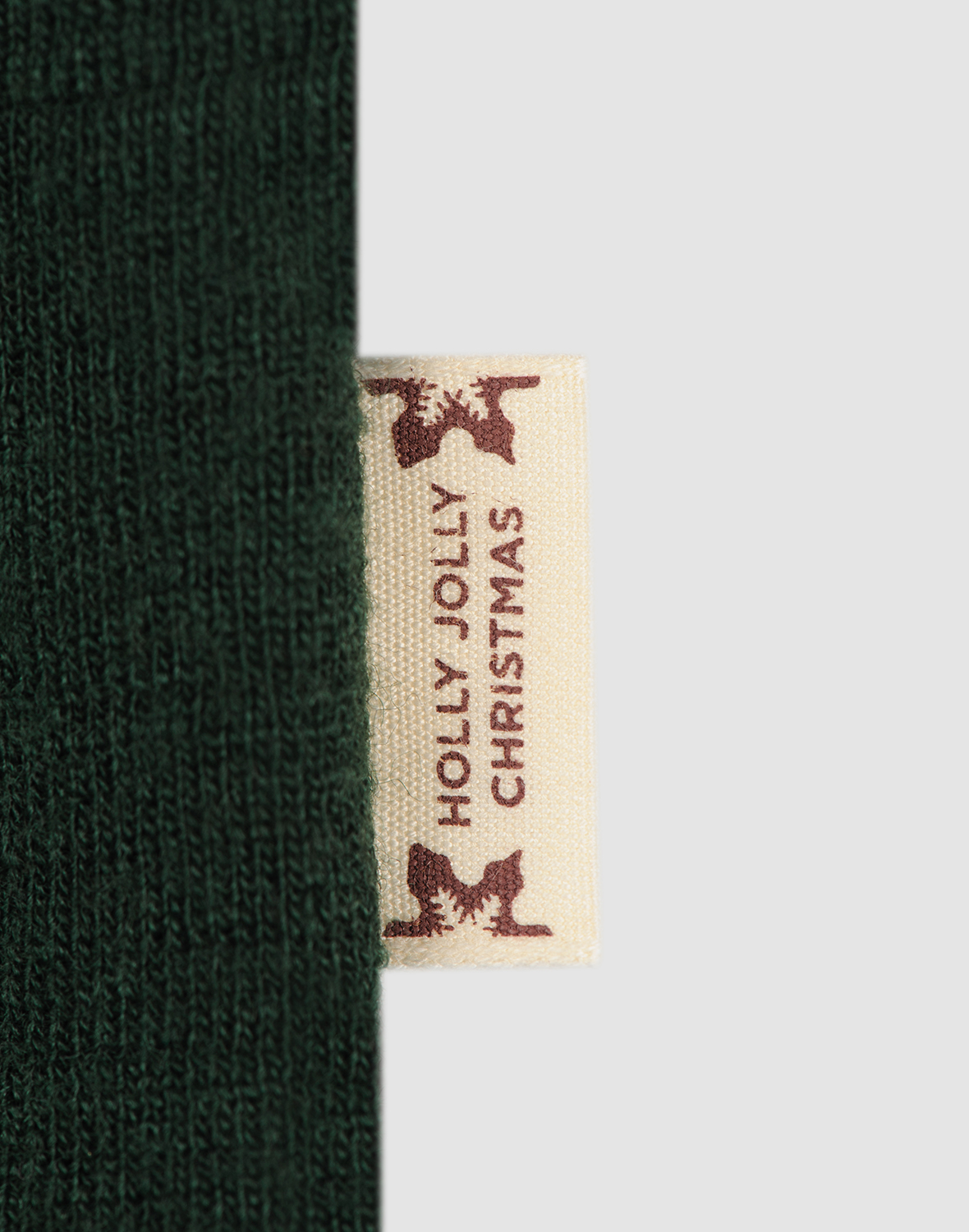 Merino wollen jurk met ruches voor baby’s
