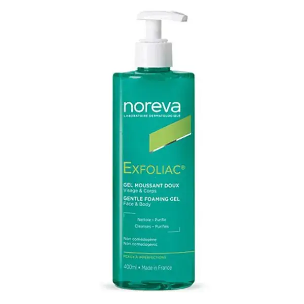Noreva Exfoliac Moussant Doux Flacon 400ml
