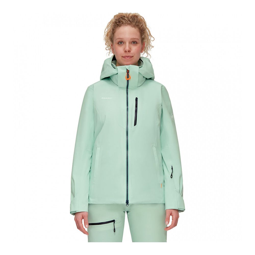 Mammut STONEY HS THERMO - Veste Femme neo mint/marine