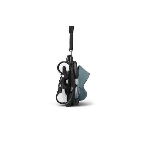 Poussette YOYO 3 Pack 6+ Aqua / Cadre Blanc - STOKKE