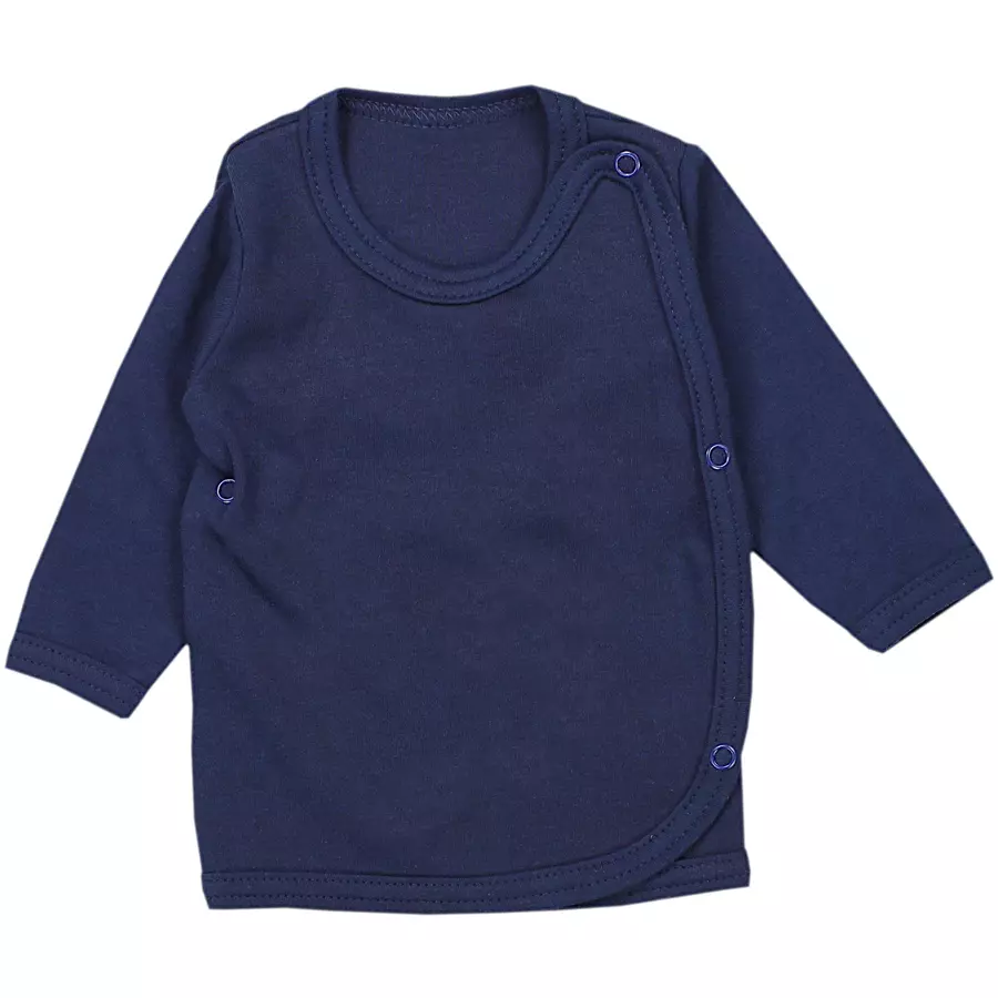 TupTam Baby Jungen Wickelshirt Langarm 5er Set blau