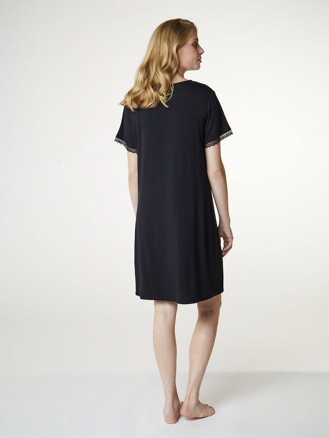 CCDK Jacqueline Bamboo S/S Dress Black
