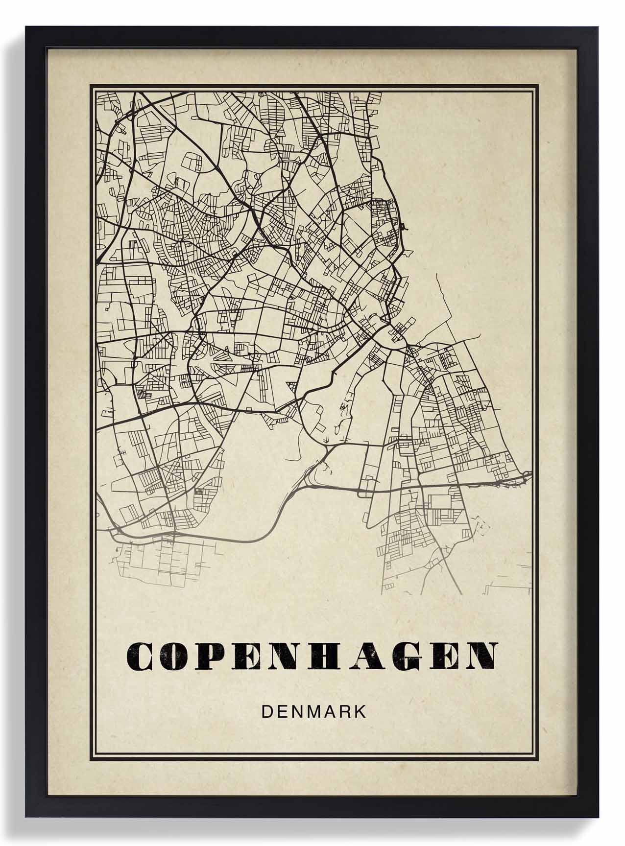 Kopenhagen Stadt Sepia
