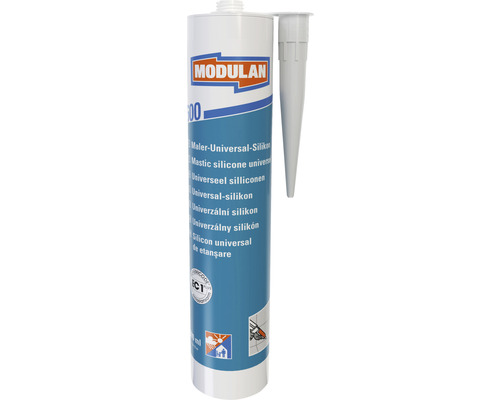 MODULAN 600 Universele Siliconen S 2 wit 300 ml
