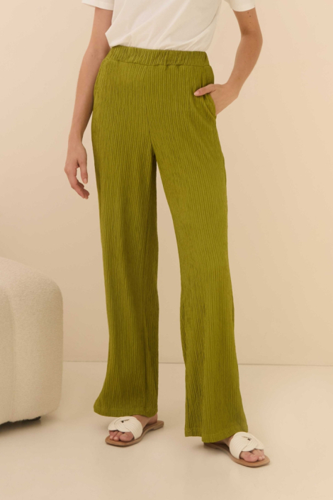 Lofty Manner groene dames broek