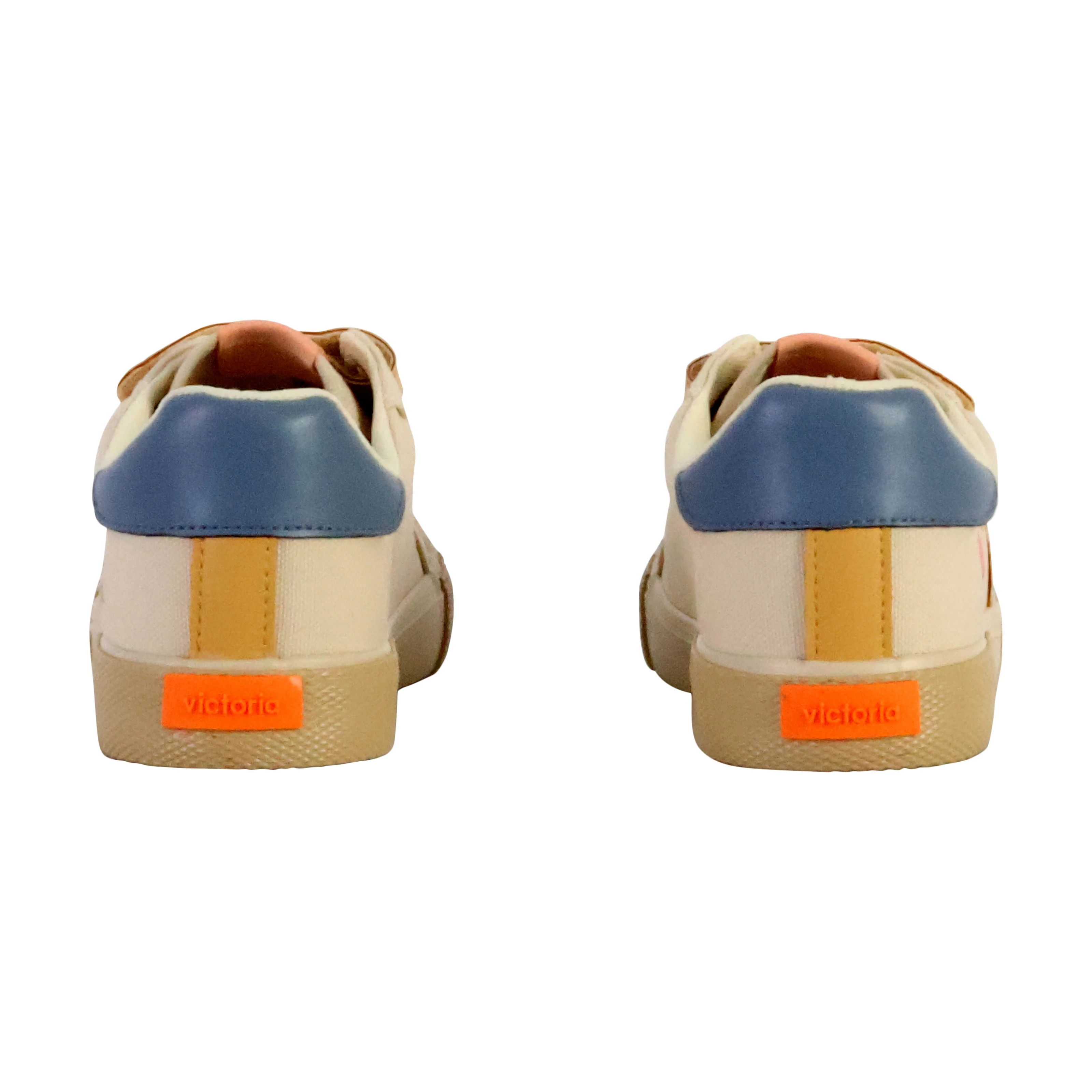 Basket basse à scratch enfant | Beige