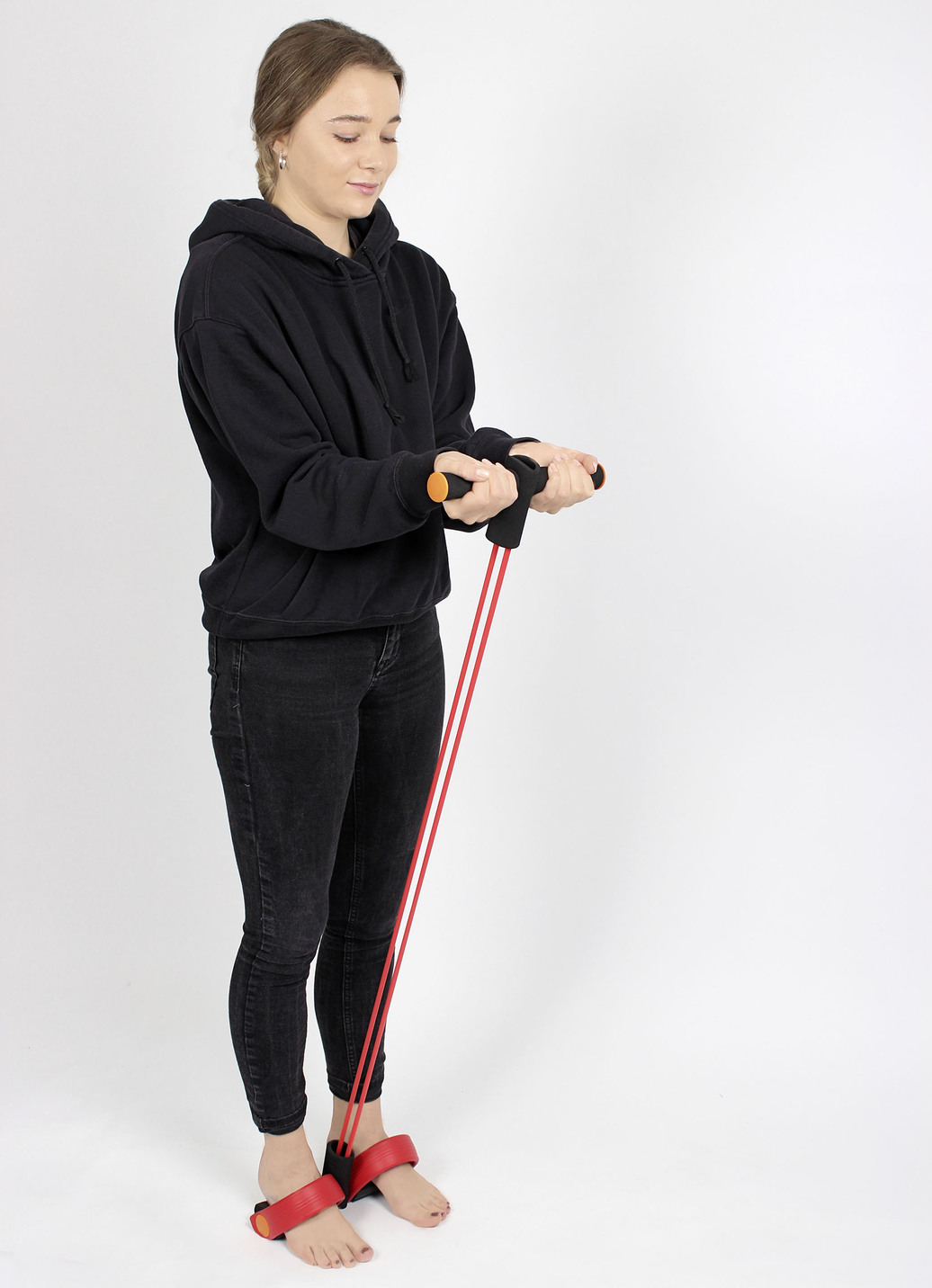 Gymnastiktrainer, im Sitzen und Stehen nutzbar