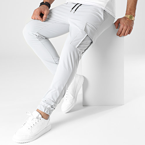 Pantalon Cargo Gris