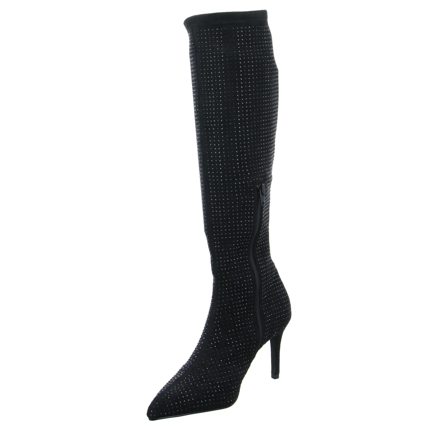 LA STRADA Stiefel Schwarz Textil