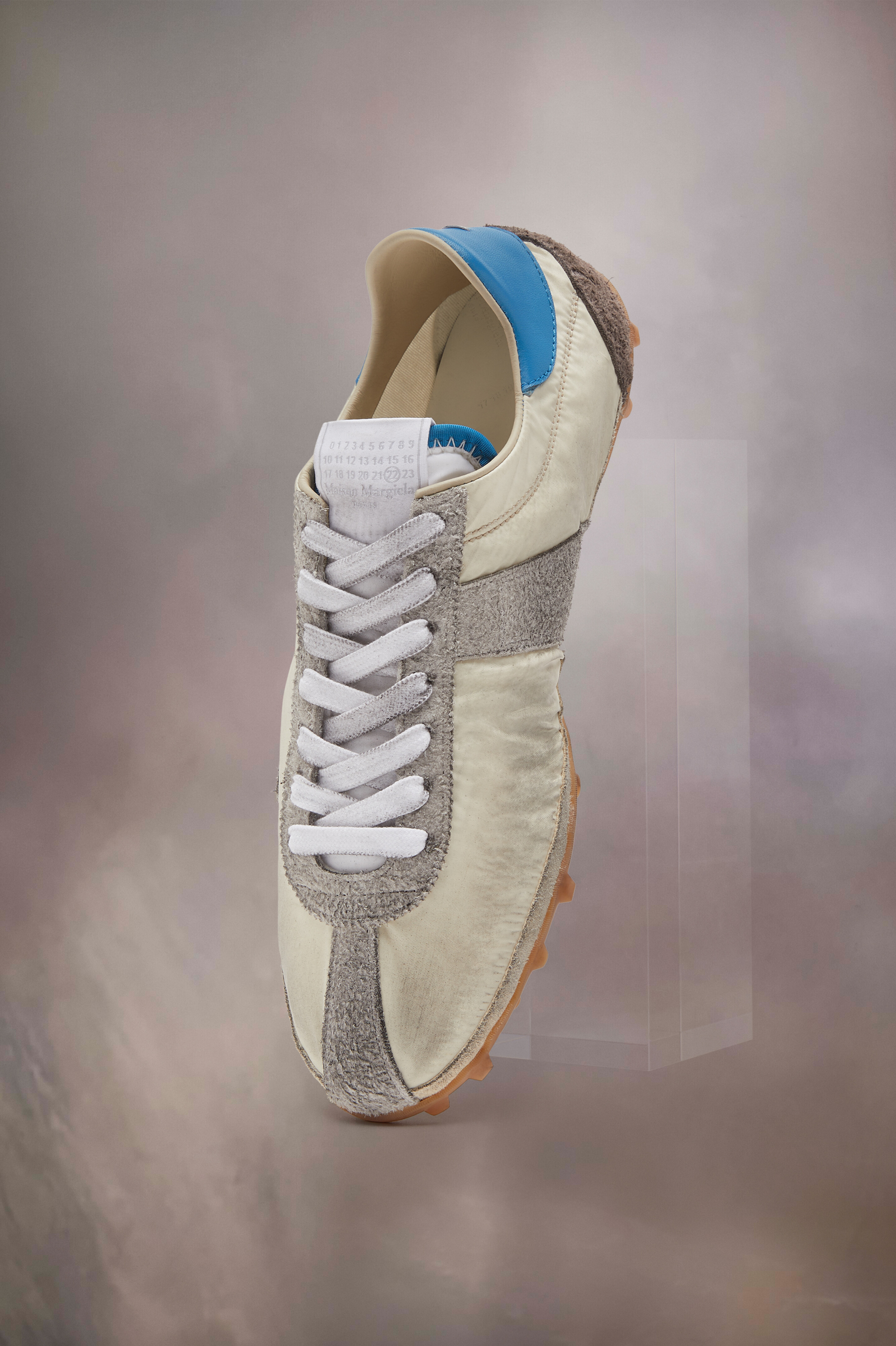 Beige Nylon Sprinters Sneackers