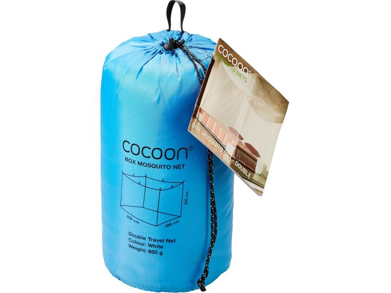 cocoon Moskitonetz Mosquito Indoor BoxNets Double, White Mückennetz für 2 Personen