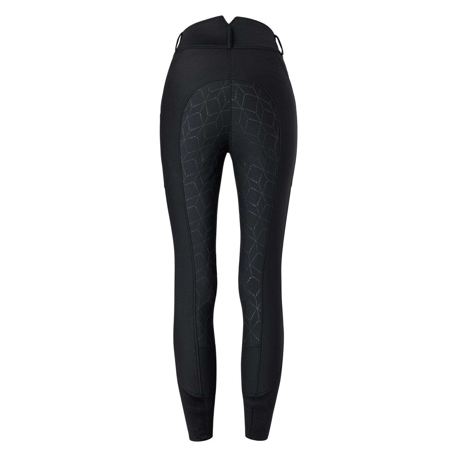 RIDE now Softshell Grip-Vollbesatz-Reithose - black