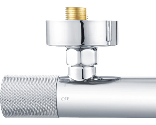 form&style douchekraan met thermostaat KUDA chroom
