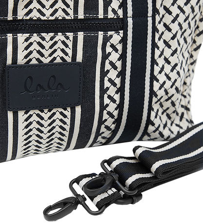 Lala Berlin Tasche - Big Bag Muriel 2.0 - Heritage Stripe Black