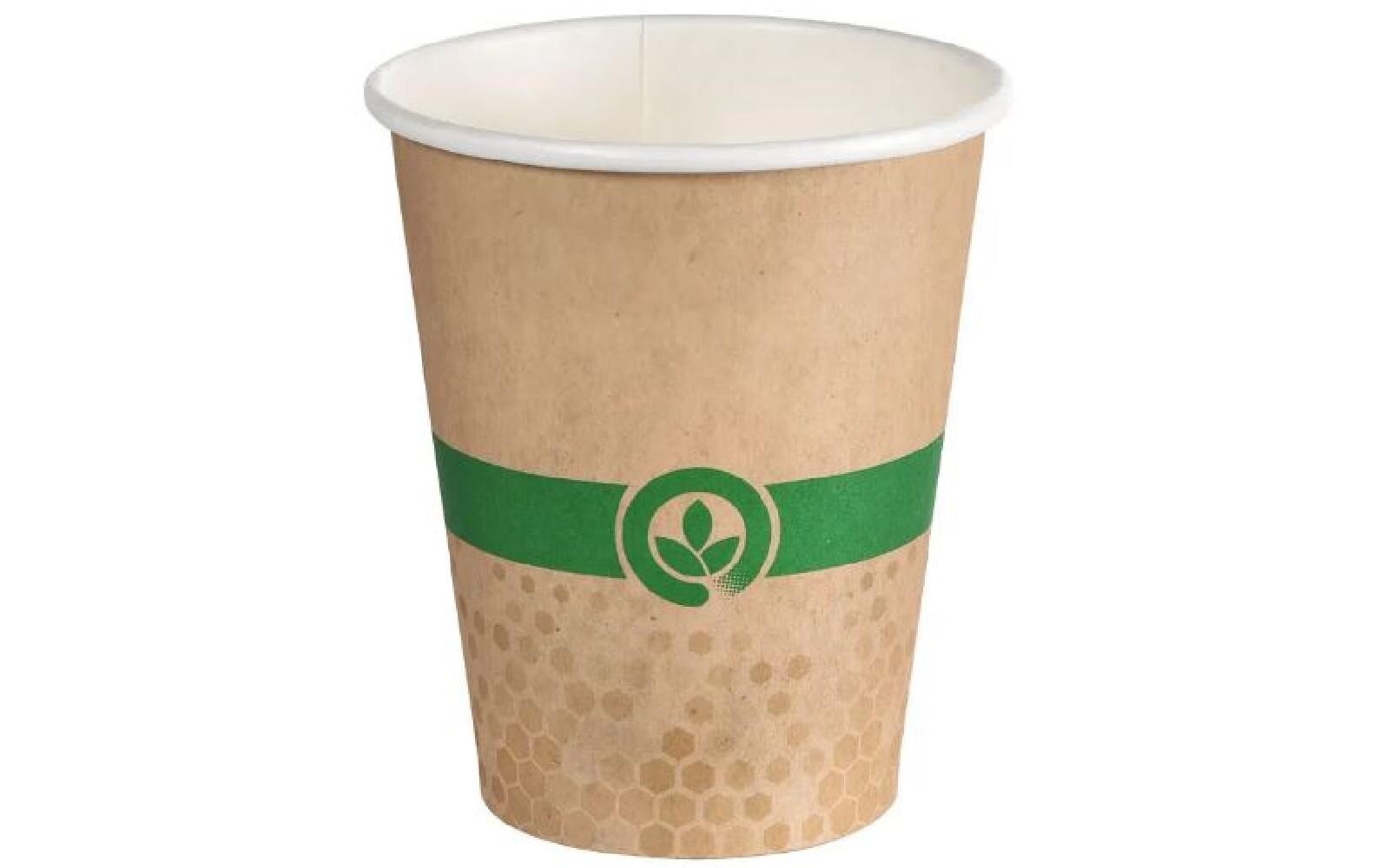 Einweg-Kaffeebecher Melli 12 cl, 50 StückBecher aus nachwachsendem Material