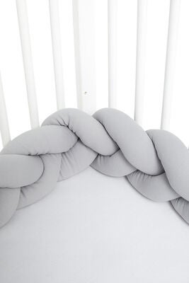 Alice & Fox ALEAH Flettet Sengekant 350cm, Light Grey