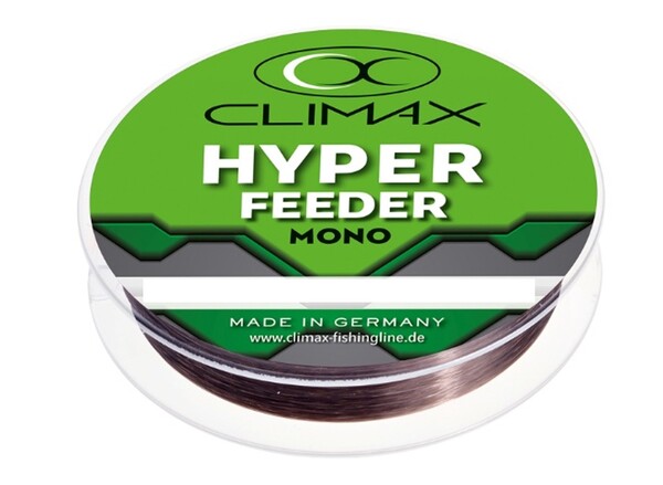 Fil nylon brun foncé Climax Hyper Feeder (250m)