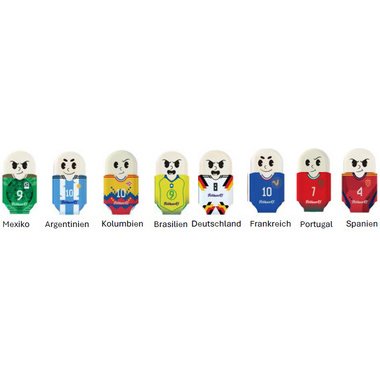 Gomme en plastique Squeezy Sports, présentoir