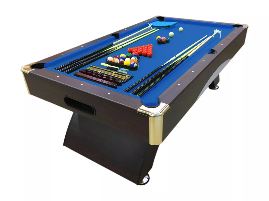 Table de billard 8 pieds moderne avec accessoires – Thunder