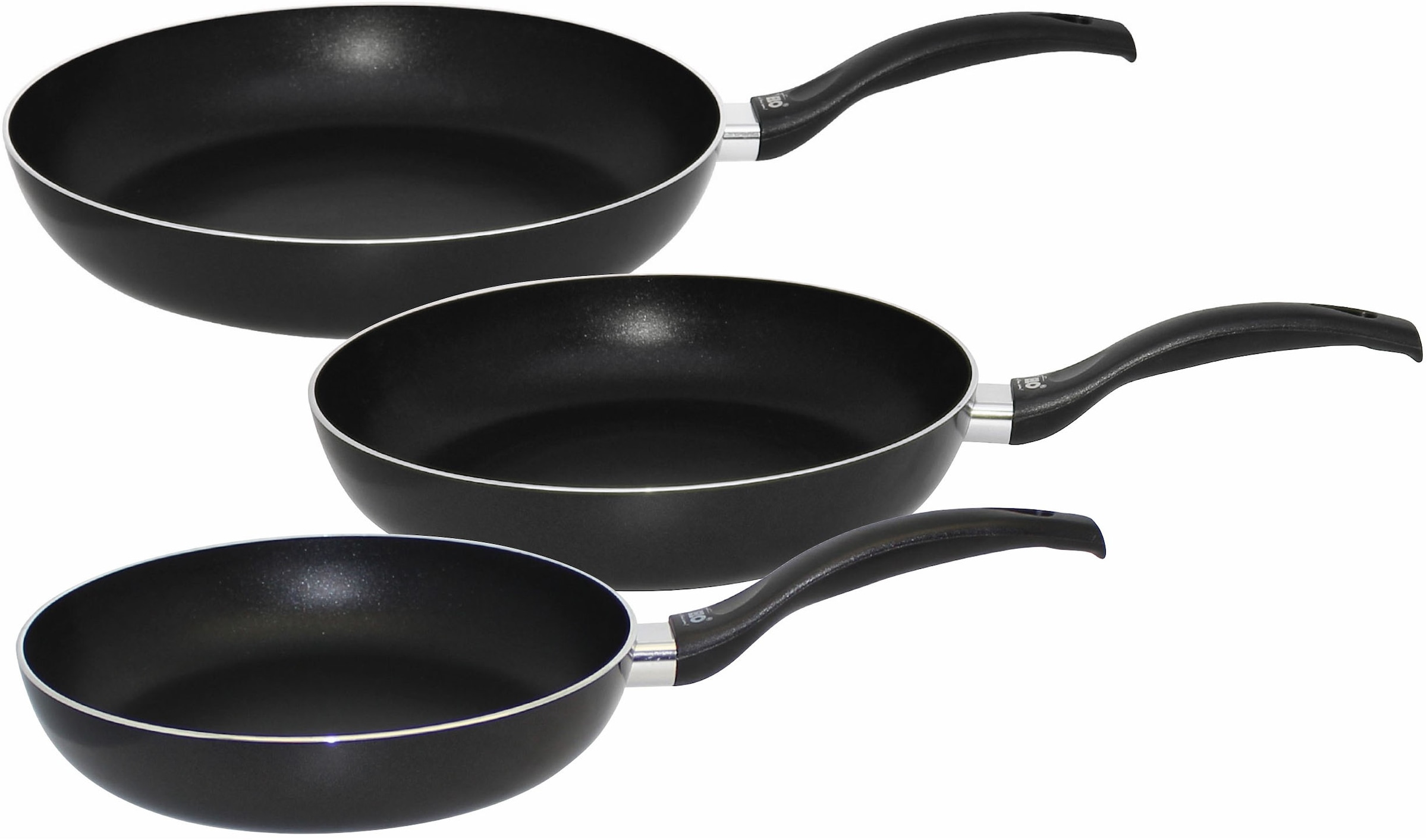 Elo Pfannen-Set »Ducto 3 teilig« Aluminium Set, je 1 Pfanne Ø 20/24/28 cm, 3 Stk. tlg. Induktion