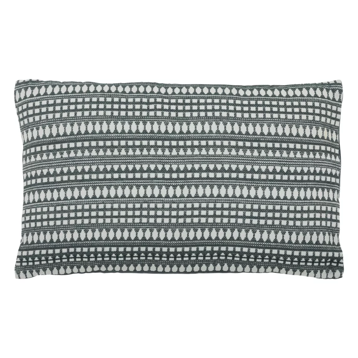 Coussin rectangulaire polycoton (30 x 50 cm) Micah Bleu