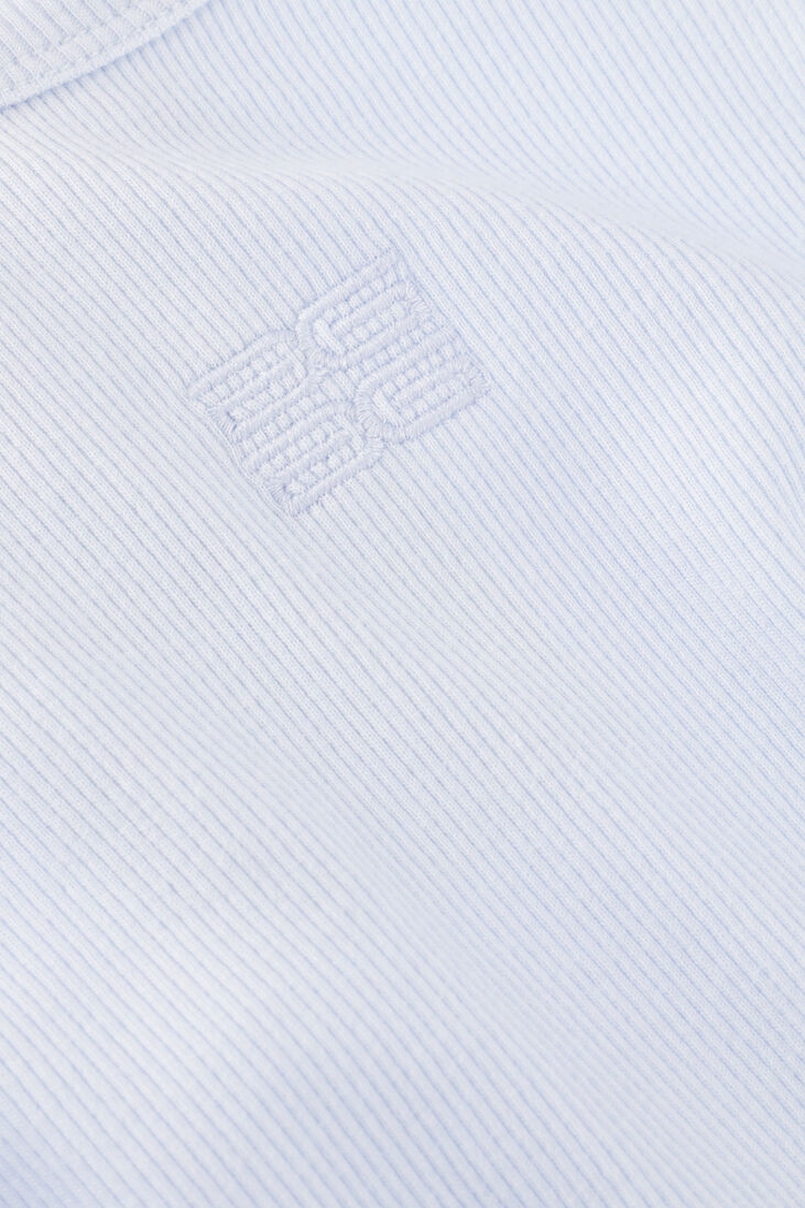 blauwe gestuz top gzdrew logo tank 2.0