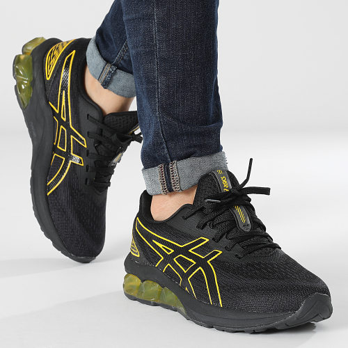 Baskets Femme Gel Quantum 180 VII GS 1204A088 Black Saffron