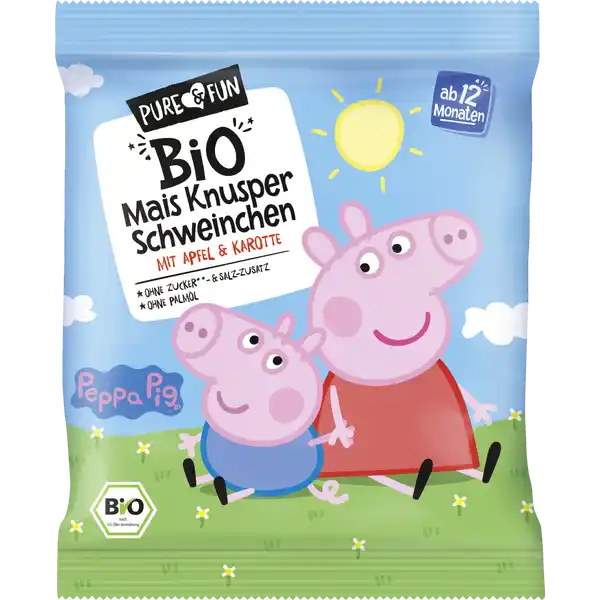 Peppa Pig Bio Mais Knusper Schweinchen