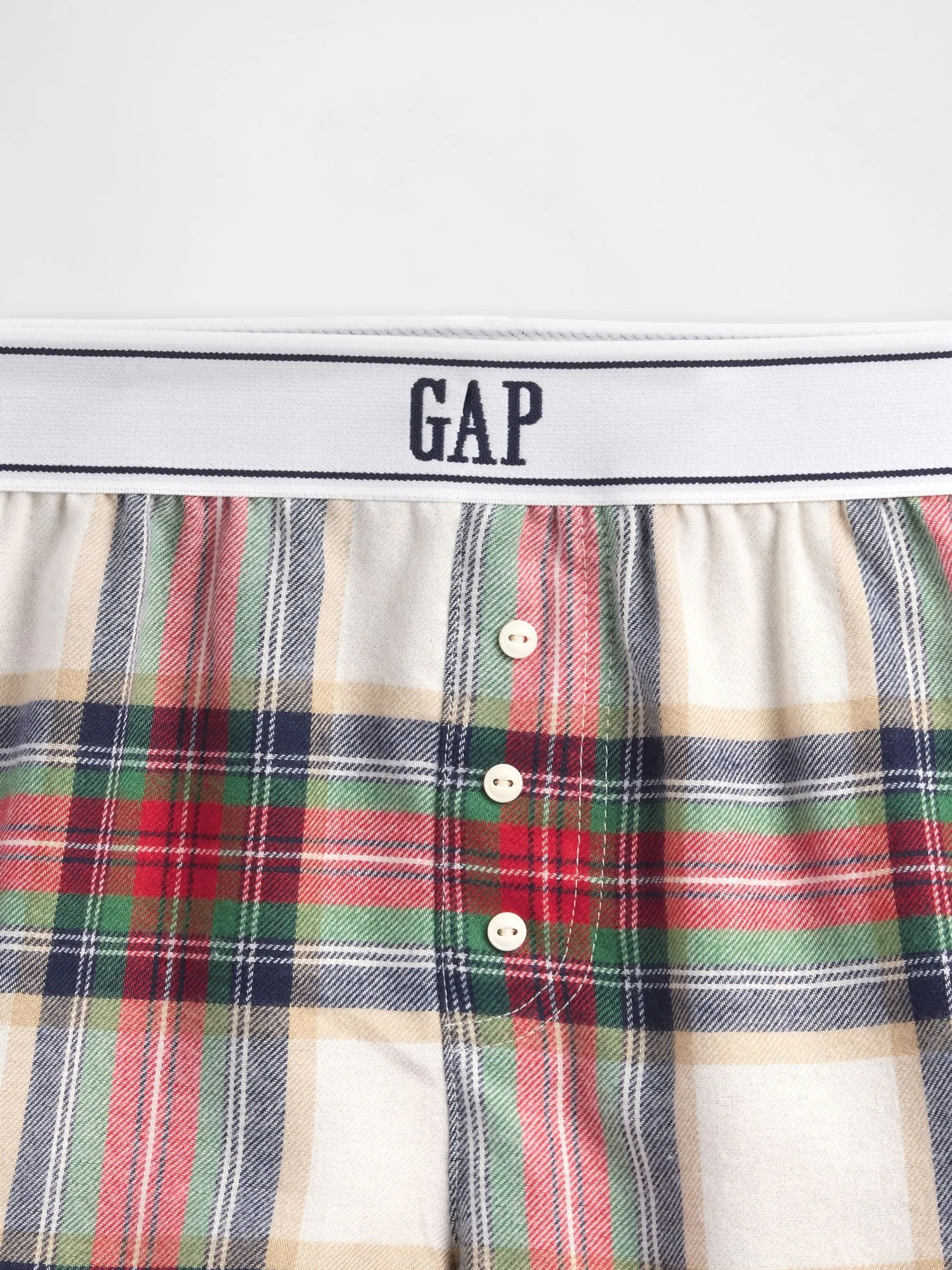 Gap Bijpassende Familie Kerstmis Pyjama's Shorts (5-13jr)