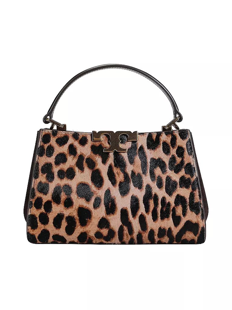 TORY BURCH Ledertasche - Henkeltasche ELEANOR Mini braun