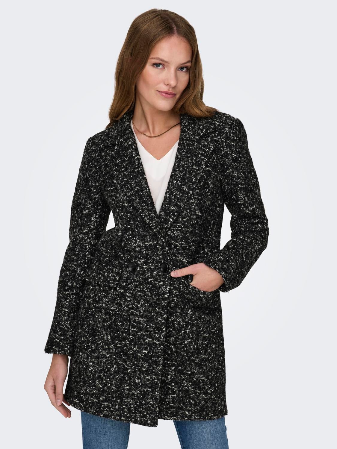 ONLNEWALLY Mantel Black
