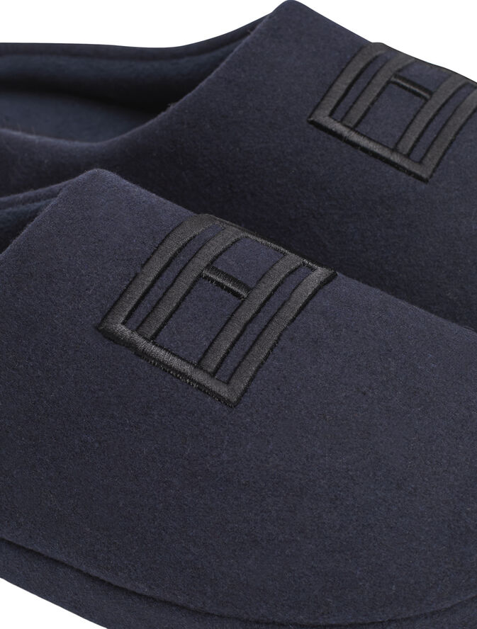 Tommy Hilfiger FLAG WARM FELT HOUSE SHOE Desert sky
