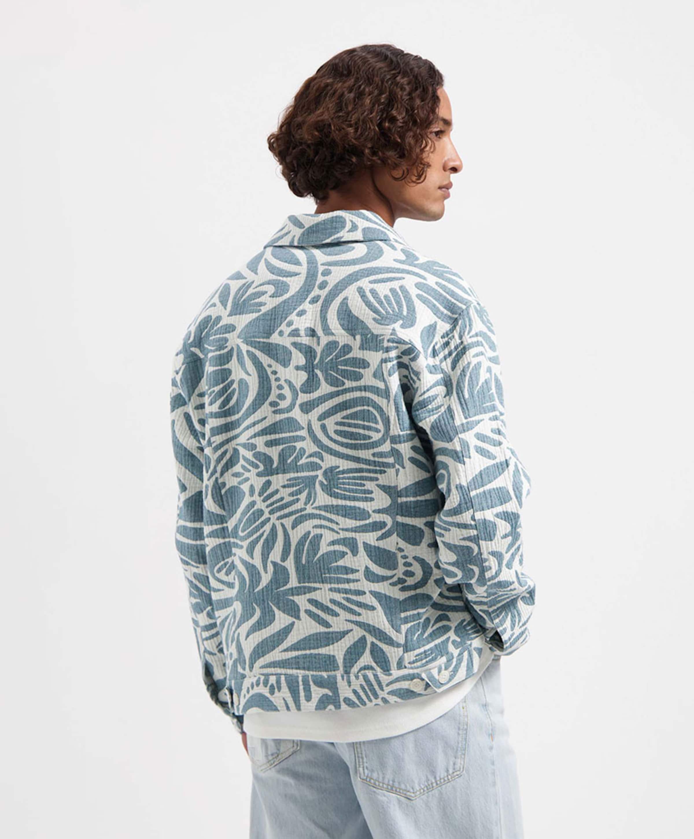 Law of the Sea Heren overshirt groen