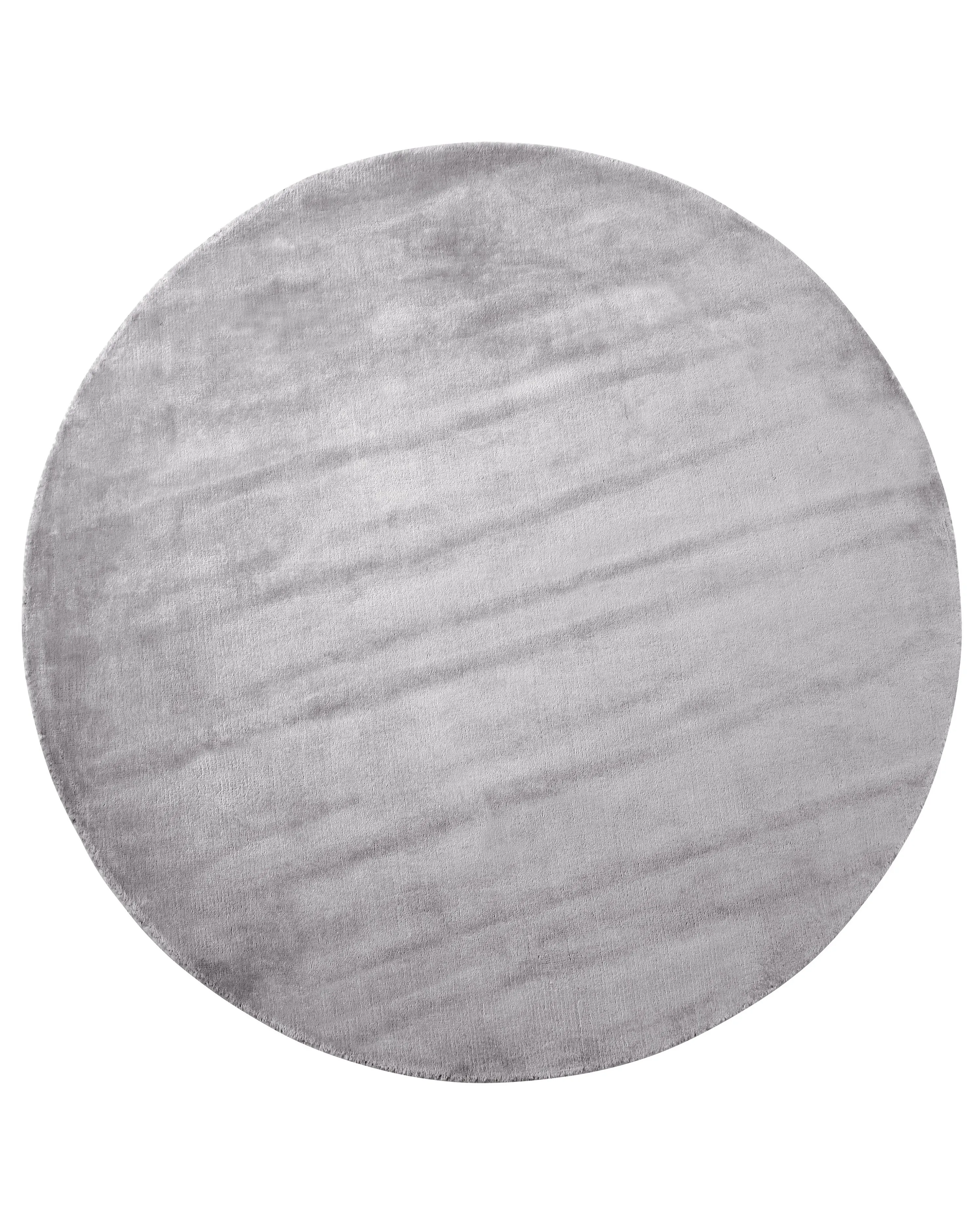 Vloerkleed GESI II Lichtgrijs ø 140 cm Viscose