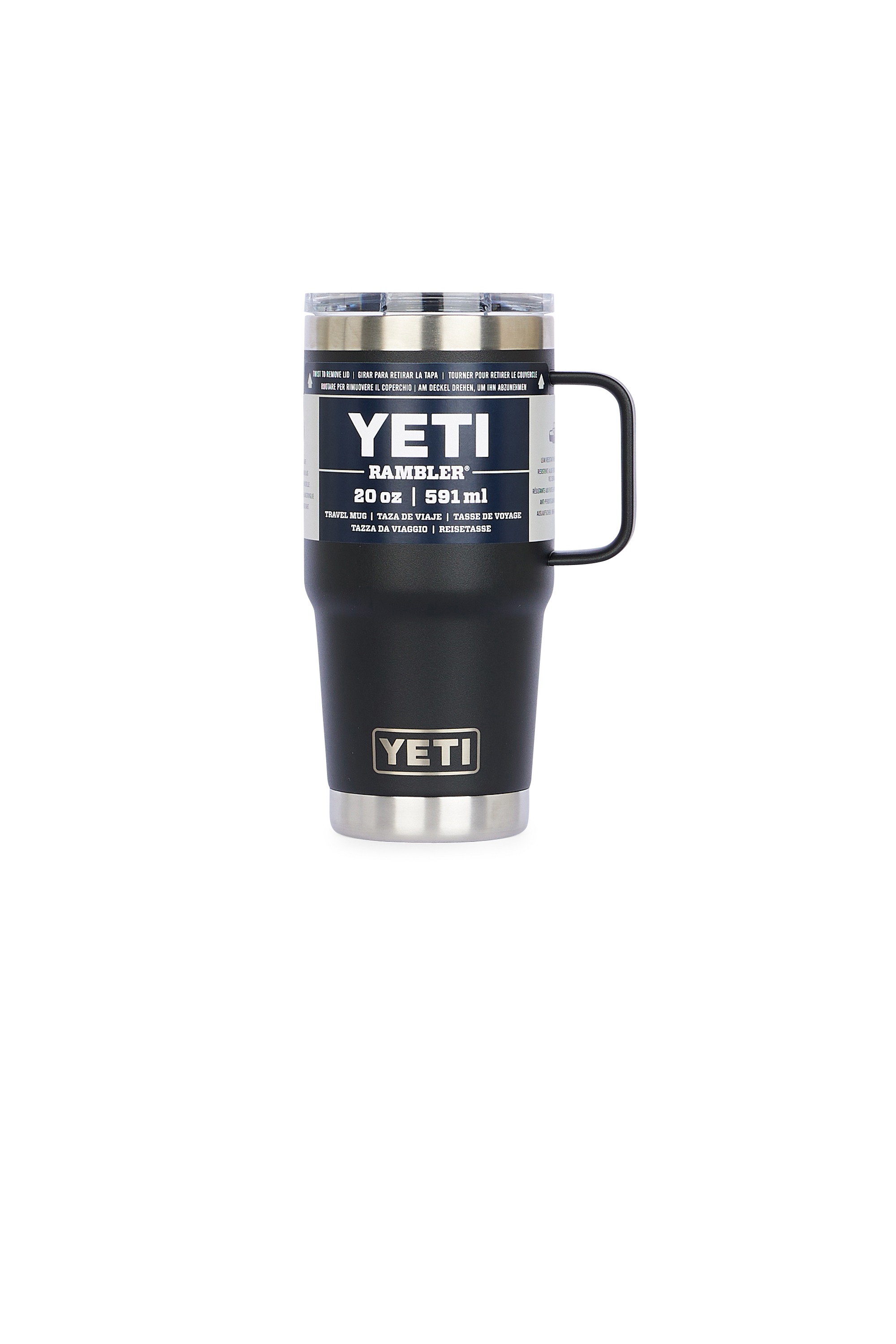 YETI Thermos RAMBLER 20 Noir