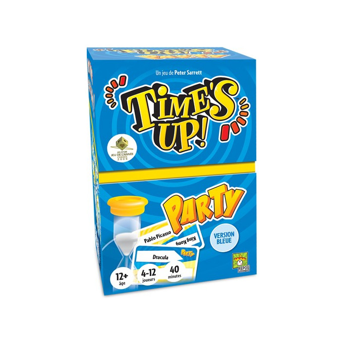 Time's Up Party Bleu