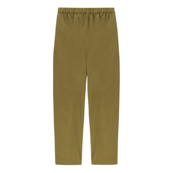 Pomandère Pantalon Elastiqué Droit | Vert kaki