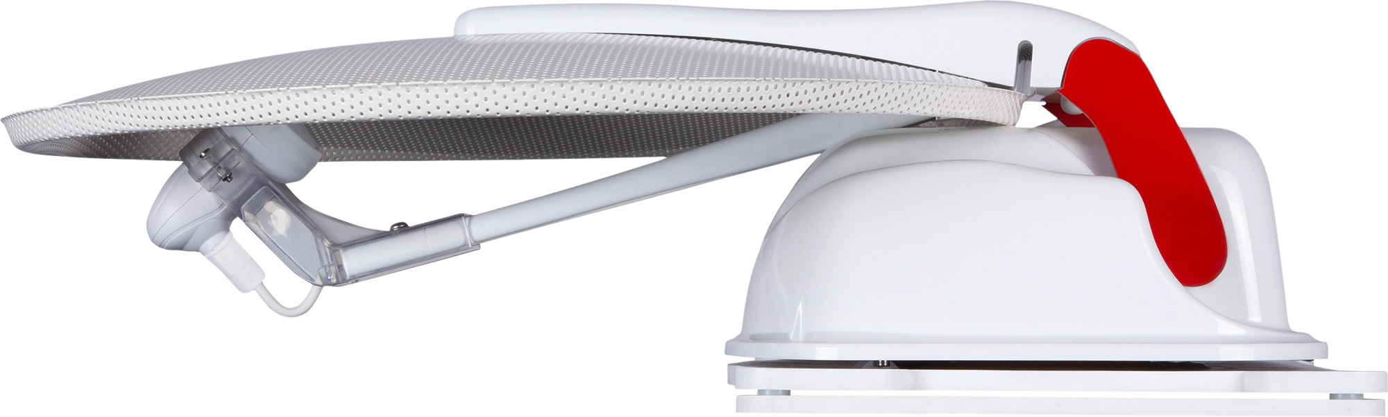 Alden AS2@ 60 HD vollautomatische Satellitenanlage Weiß inklusive S.S.C. HD Steuermodul und LTE Antenne