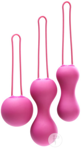 Ami Set Boules De Geisha Fuchsia 3 Pièces