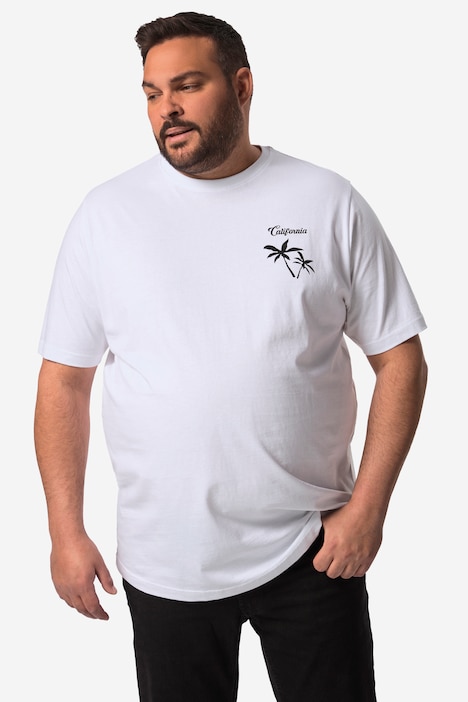 Men+ T-Shirts im 2er-Pack, Halbarm, Druck-Motiv, bis 8 XL