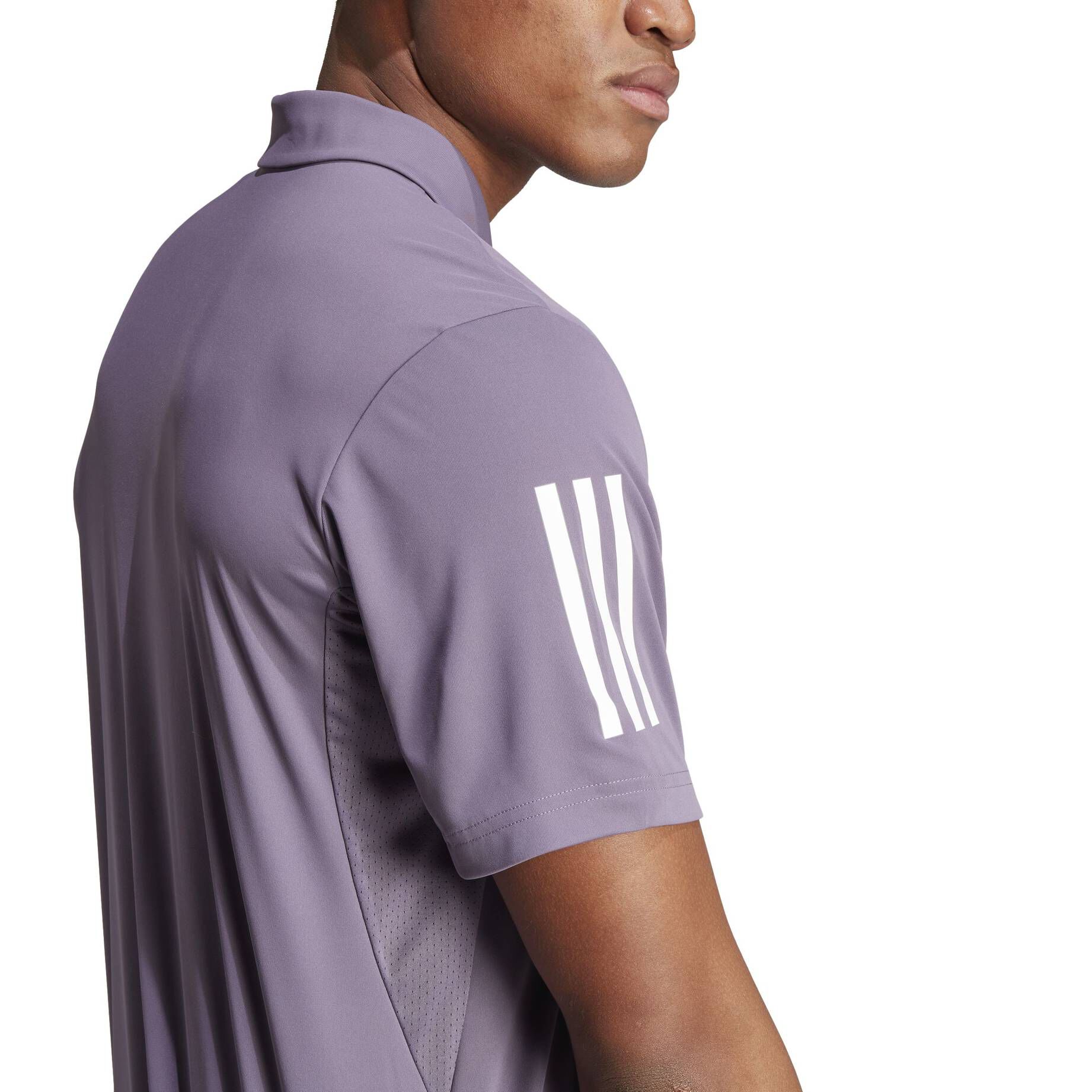 adidas Performance| Herren Tennisshirt CLUB 3-STRIPE