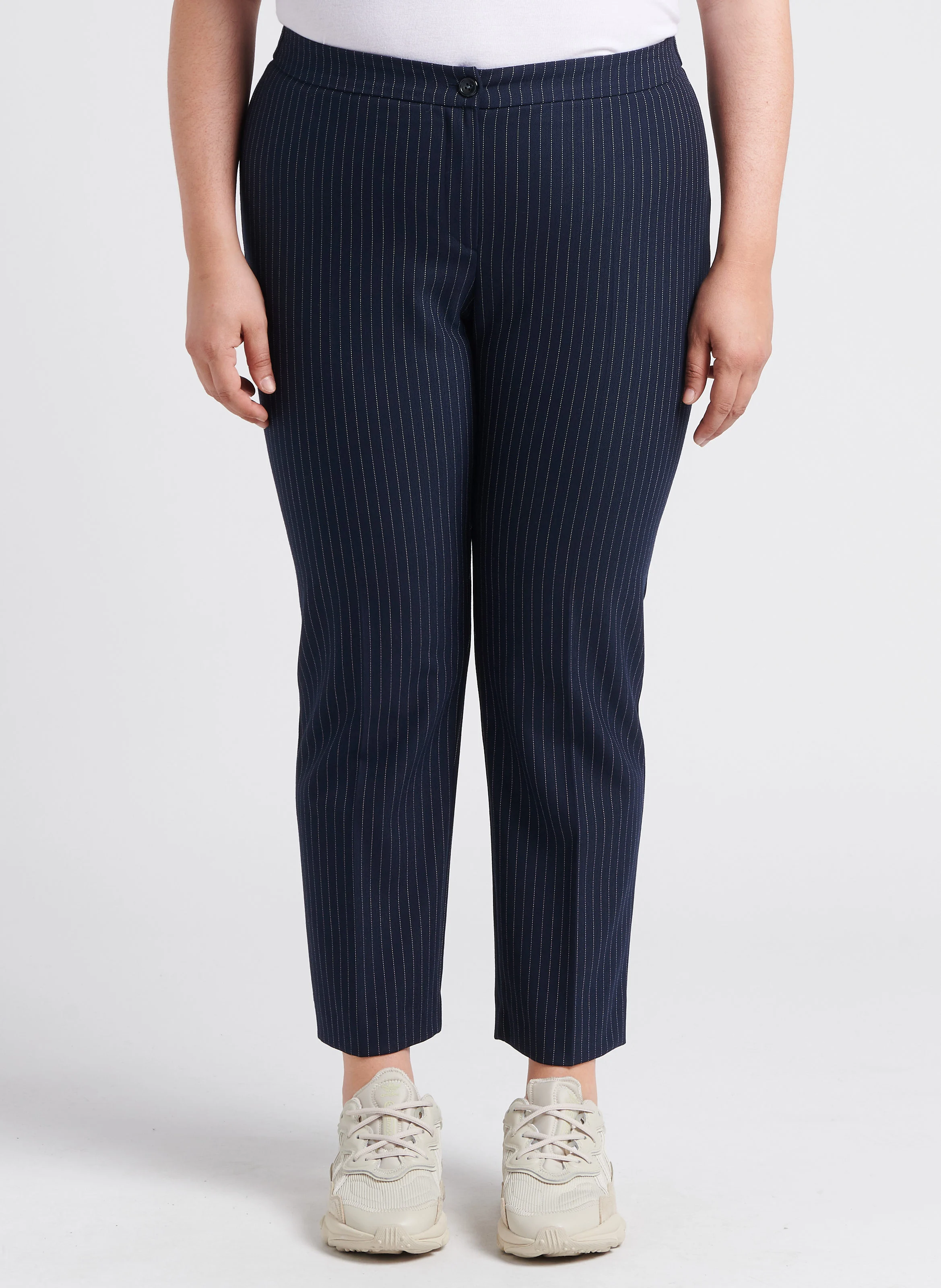 RADAR - Pantalon droit à motif | Bleu