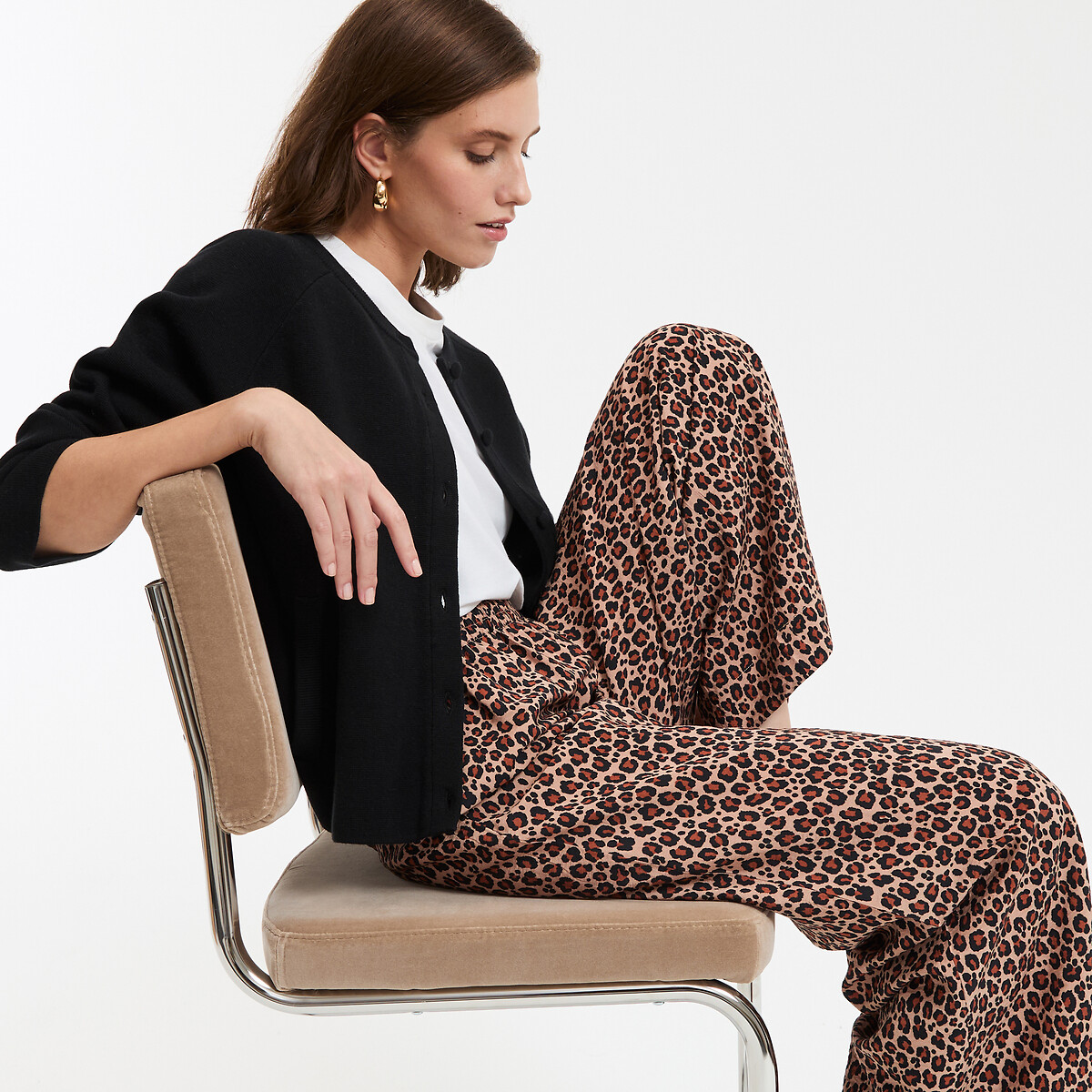 COLEÇÕES LA REDOUTE<br>Cardigã de Tricô Exclusivo, Leandra