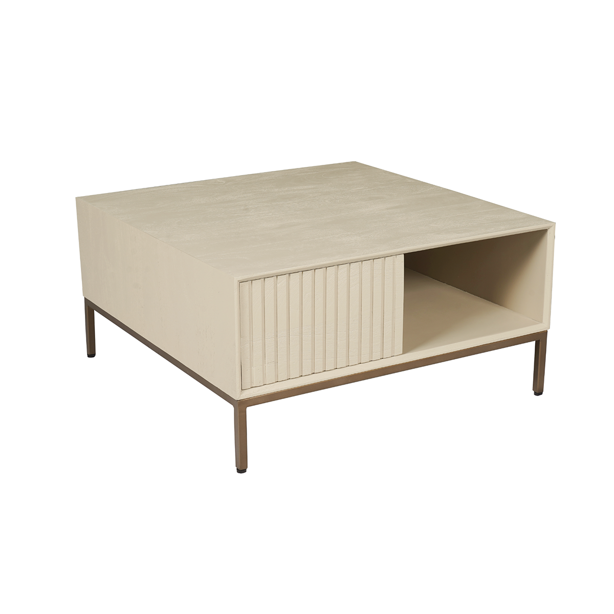 Salontafel De Bokke Vierkant Witzand