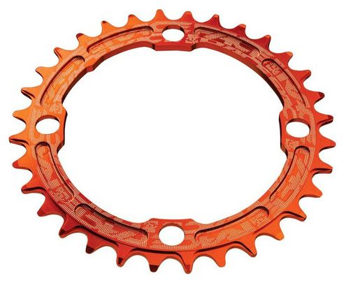 RACE FACE Mono Plateau Narrow Wide 104mm (Taraudé) Orange