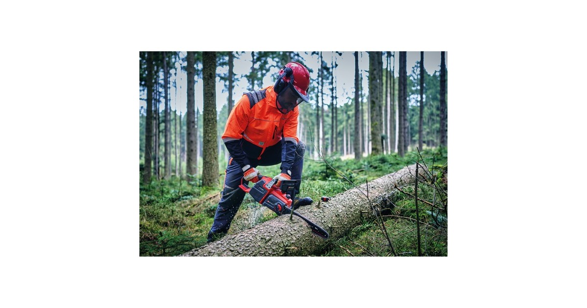 EINHELLGP-LC 36/40 Li BL-Solo PROFESSIONAL Accu Kettingzaag  (Rood/zwart, Accu en oplader niet inbegrepen)