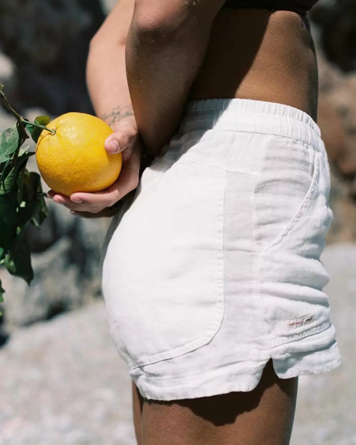 Amundsen<br>Safari Linen Shorts Womens