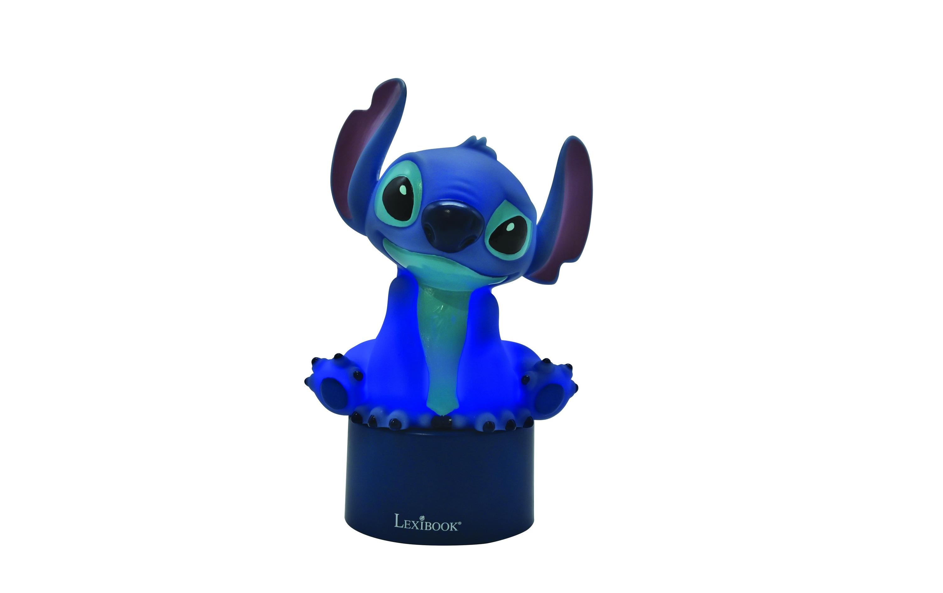 Stitch Nachtlicht-Lautsprecher Blau/TürkisAngenehmes Nachtlicht mit 3D Figur