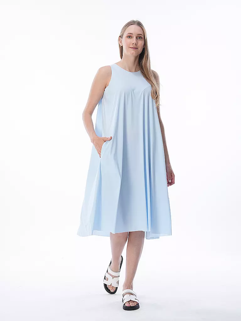NINETO9 Kurzkleid hellblau
