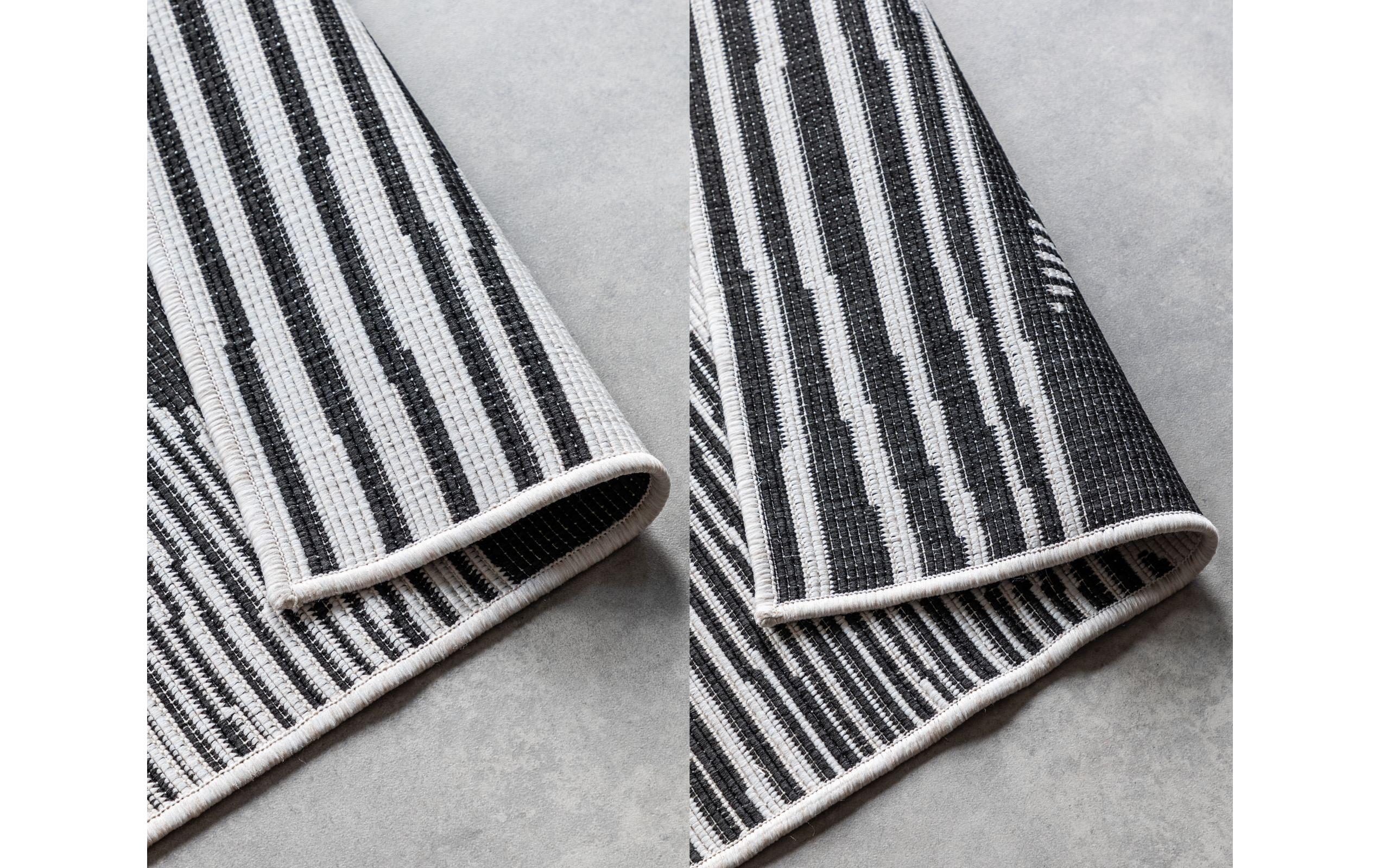 Teppich Rhombus 120 x 170 cm, BlackDesignteppich
